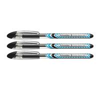 Schneider Lot De 3 Stylos À Bille Slider Basic Pointe Extra Large Noir