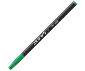 SCHNEIDER Lot de 5 Recharges pour roller Topball 850 05 verte