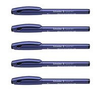 SCHNEIDER Lot de 5 Rollers à encre Topball 847 Pte 05 Noir