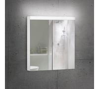 Schneider LOW basic Armoire de toilette, 2 portes, 171.270.02.02, LOB 70/2/LED