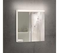 Schneider LOW basic Armoire de toilette, 2 portes, 171.270.02.0201, LOB 70/2/LED