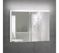 Schneider LOW basic Armoire de toilette, 2 portes, 171.290.02.02, LOB 90/2/LED