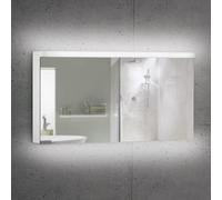 Schneider LOW plus Armoire de toilette, 2 portes, 172.130.02.02, LOP 130/2/LED