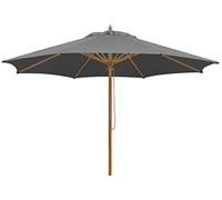 Schneider Malaga 614-15 Parasol Rond Anthracite 300 cm Structure en Aluminium/Acier Toile Polyester 7,2 kg