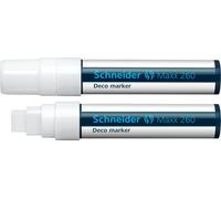 Schneider marqueur craie Maxx 260 126049 pointe biseautée 5+15mm blanc