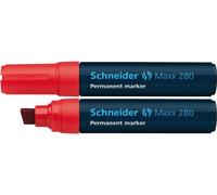 Schneider Marqueur indélébile Maxx 280 128002 4+12mm rouge