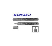 Schneider Marqueur Peinture 270 Pointe Ronde 1-3 Mm Coloris Argent Boite De 10