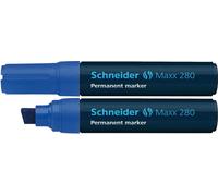Schneider Marqueur Permanent Maxx 280 Pte Biseau 4-12 Mm Bleu