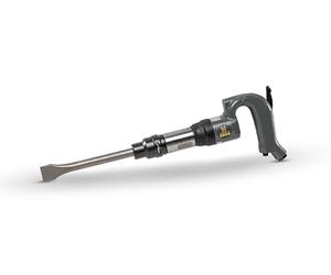 SCHNEIDER Marteau burineur robuste avec course de 45 mm, support fixe, boîtier en métal robuste, burin plat et pointu 250 mm