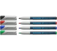 Schneider Maxx 223 Marqueur pour Transparents Couleurs Assortis Pochette de 4