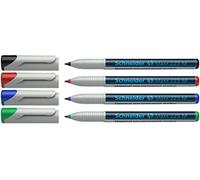 Schneider Maxx 225 Marqueur pour Transparents Couleurs Assortis Pochette de 4