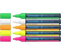 Schneider Maxx 265 Chalk Pen (2-3 mm Line Width, Wipe-Clean, Water-Based, Odourl