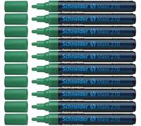 Schneider Maxx 270 Lot de 10 Marqueurs peintures et décoration Pointe ogive Encre vert