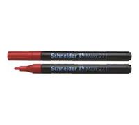 Schneider maxx marqueur 271 stylos, 1-2 mm (rouge) 127102 Rouge G