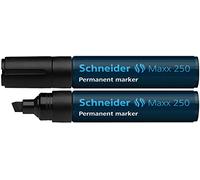 Schneider Maxx Pen 250 Marqueur permanent rechargeable 2-7 mm Noir