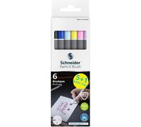 Schneider ML07010503 Schneider Paint-It 070 feutres couleurs assorties, 6 pcs.
