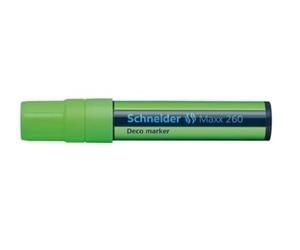 Schneider Novus 126011 Marqueur décoratif 260, 4+12 mm, vert clair