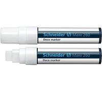 Schneider Novus 126049 Deco-Marker Schneider 260, 4+7+15 mm, White