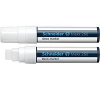 Schneider Novus 126049 Marqueur Pointe 4+7+15 mm Blanc (Import Allemagne)