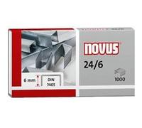 Novus Agrafes Office 040-0158 24/6 capacité d'agrafage 30 feuilles – 1000 pièces