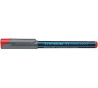 SCHNEIDER - Marqueur permanent pour rétroprojecteurs 222F, rouge Rouge