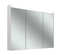 Schneider OBJECT Line Comfort armoire de toilette LED, 3 portes 30/40/30cm, 995x123x743mm, éclairage en haut, 204.101.02.02, Exécution: norme UE/corps blanc/4000K