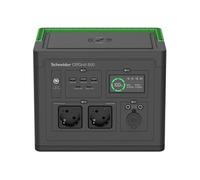 Schneider OffGrid 500 - Centrale électrique portable - LCD, lithium-ion, 2 prises schuko CEE 7/3, onde sinusoïdale, 3 USB-A, 2 USB-C, chargeur sans