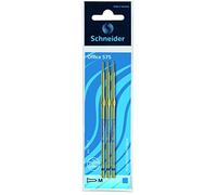Schneider office 575 stylos-bille-encre permanente bleue-bleu-lot de 3 pinces