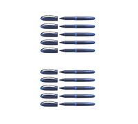 Schneider One Business Lot de 10 stylos roller à pointe ultra douce 0,6 mm (bleu)