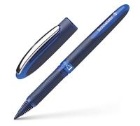 Schneider One Business Roller à encre (Document avec pointe 0,6 mm Trait et ultra Smooth - Véritable, fabriqué en Allemagne) 1er Carte Blister bleu