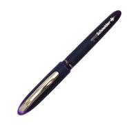 Schneider One Business Rollerball Pen (Indelible, 0.6 mm Ultra Smooth Tip) Purpl