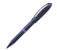 Schneider One Business 183008 Lot de 10 stylos roller à pointe ultra douce 0,6 mm Violet