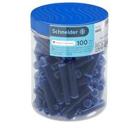 Schneider p006803 Flacon de 100 cartouches | Pour stylos plume, encre effaçable