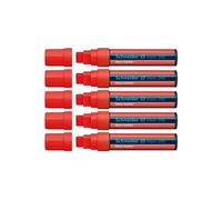 Schneider Maxx 260 - Marqueur - Non Permanent - Rouge - Craie Liquide À L'eau - 5-15 Mm - Large