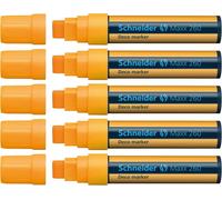 Schneider Pack De 5 Marqueurs Maxx 260, Trait 5-15 Mm (Orange) (Import Allemagne)[Z2515]