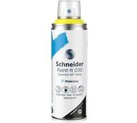 Schneider Paint-It 030 - Peinture en spray - peinture acrylique - jaune clair - opaque - mat - 200 ml G