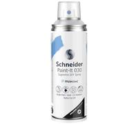 Schneider Paint-It 030 Supreme DIY Vernis transparent (résistant aux intempéries & aux UV, 200 ml, couche de protection à pulvériser pour presque tous les matériaux et surfaces) incolore mat