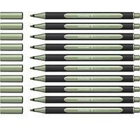 Schneider Paint-It Metallicliner 020, 1-2 mm, lot de 10, Vert vintage | Plastique biosourcé à 88 %, lettering et calligraphie