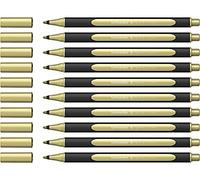 Schneider Paint-It Metallicliner 020 Lot de 10 marqueurs Doré métallisé Épaisseur de trait 1-2 mm
