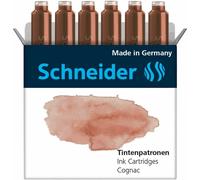 Schneider Pastell Cartouches d'encre pour stylo cognac 6 pcs.