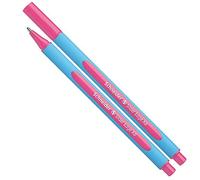 Schneider Pen Slider Edge Rose Stylo à bille Extra-large - Stylos à bille (Rose, Bleu, Rose, Stylo à bille, Extra-large, Acier inoxydable, 1,4 mm)