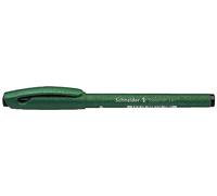 Schneider Pen Topwriter 147 Schneider Punta en fibre de 0,6 mm. Noir, Vert