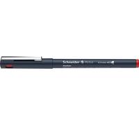 Schneider Pictus Fineliner Stylo, 0.4 mm Largeur De Ligne, Rouge