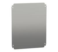 SCHNEIDER Plaque de Montage métal 500 x 400 mm NSYMM54 Blanc