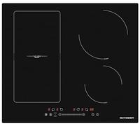 SCHNEIDER - SCTI6041N31 - Table de cuisson induction 60cm - 4 zones dont 1 flexible - Minuterie - Commande par slider