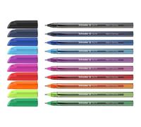 Schneider Pochette 10 Stylos Billes Vizz Pointe Moyenne Assorties