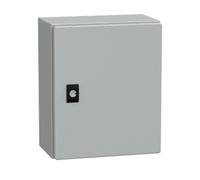 Schneider Porte Simple NSYCRN325150P Spacial CRN avec Plaque de Montage, Acie...