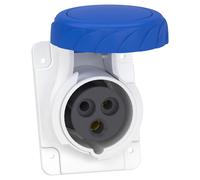 Schneider PratiKa Fast 16A IP67 Prise De Panneau Angulaire - PKY16F723