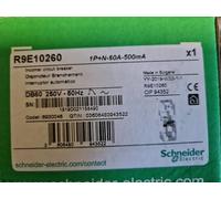 Schneider R9E10360 - Disjoncteur Branchement 1P+N 30/45/60A 500mA Selectif - Resi9 DB60