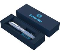 Schneider Ray Coffret cadeau stylo roller dans un étui en carton (avec cartouches d'encre standard, convient aux droitiers et aux gauchers) Fresh